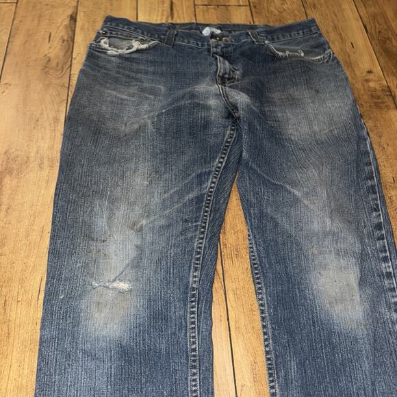 Roebuck And Co Slim Straight Denim Jeans 36x33 - Picture 11 of 11